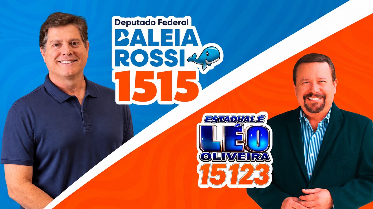 Deputado Federal Baleia Rossi 1515 e Estadual Léo Oliveira 15123